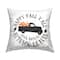 Stupell Industries Happy Fall Y'all Rustic Pumpkin Truck Throw Pillow